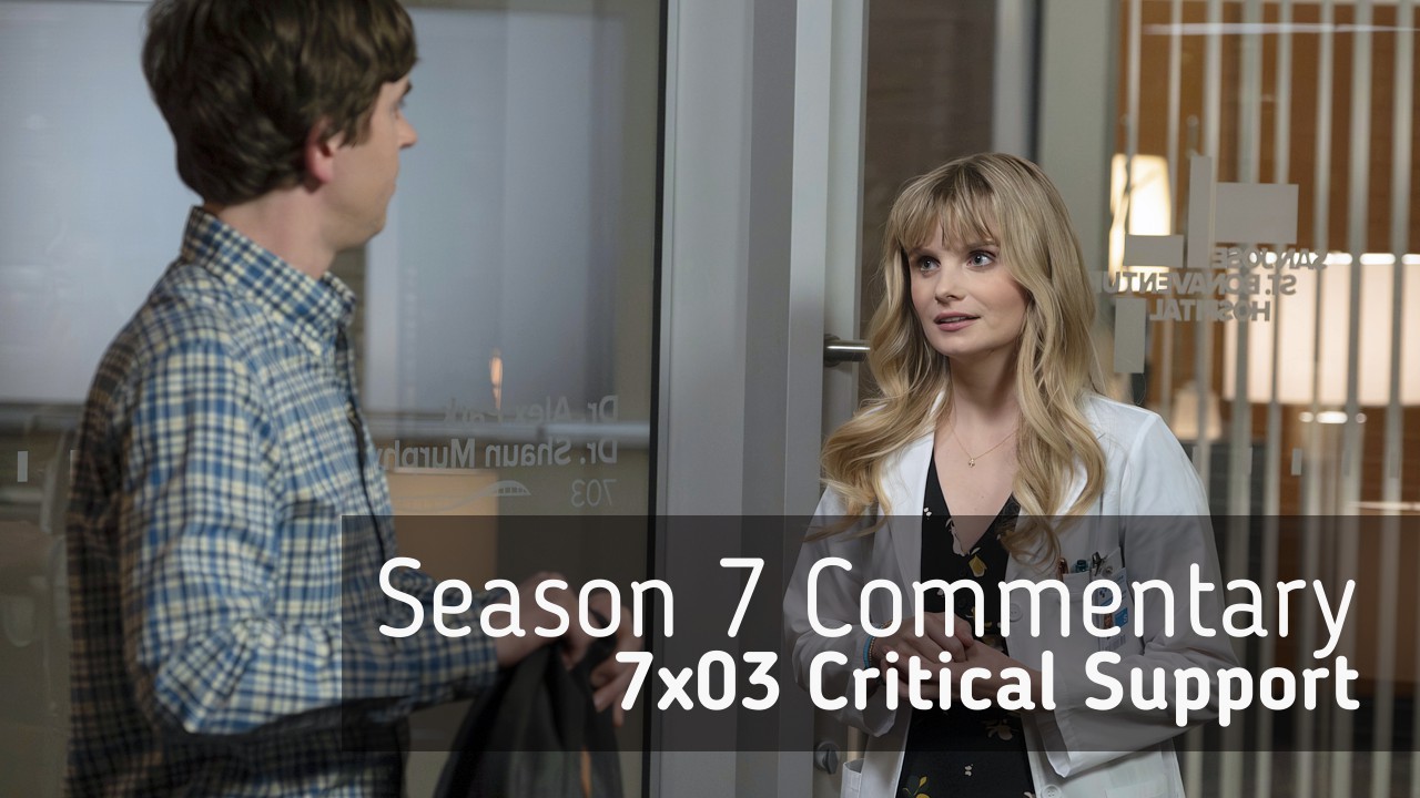 Season 7 Commentary: 7×03 Critical Support